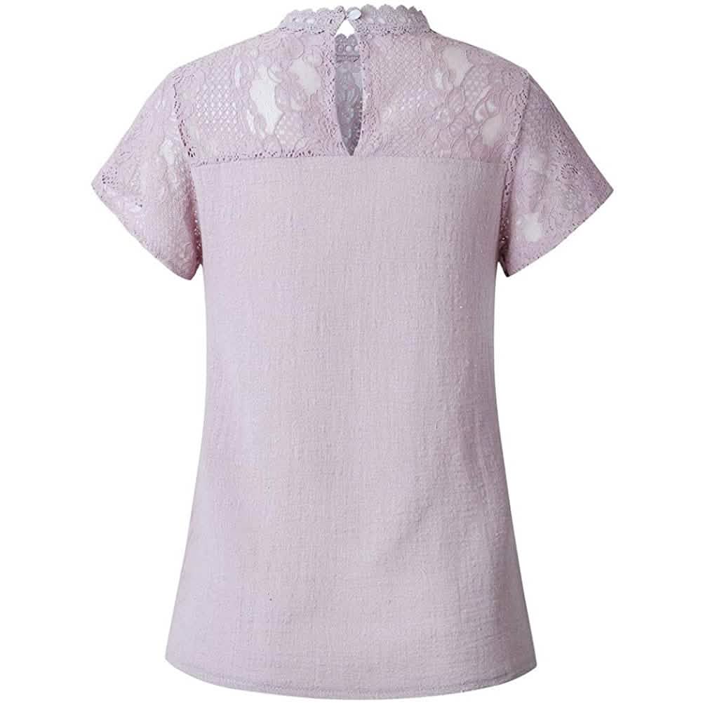 Women's Cute Lace Shirt Top T-Shirt